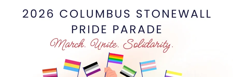 2026 COLC COlumbus Stonewall Pride Parade Flyer