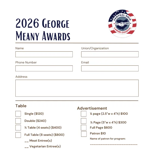 2026 George Meany Registration PNG
